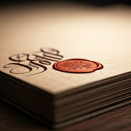 Calligraphy and red seal