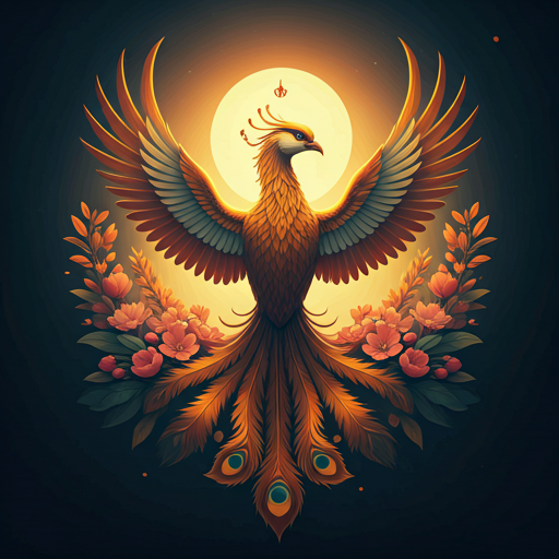 Phoenix blessing artwork